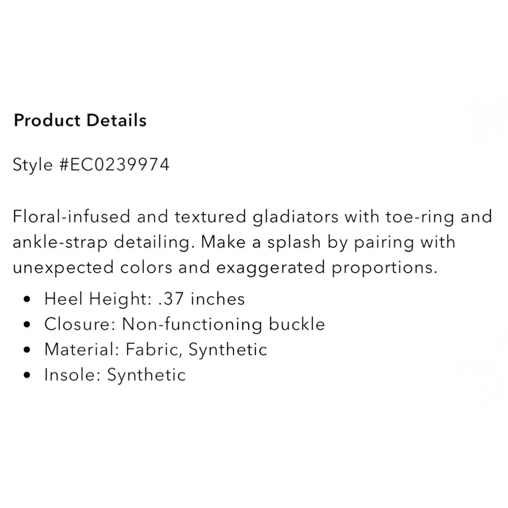 NWOB Sam Edelman Tianna Gold Jeweled Gladiator Sandal 6.5 - Picture 3 of 6